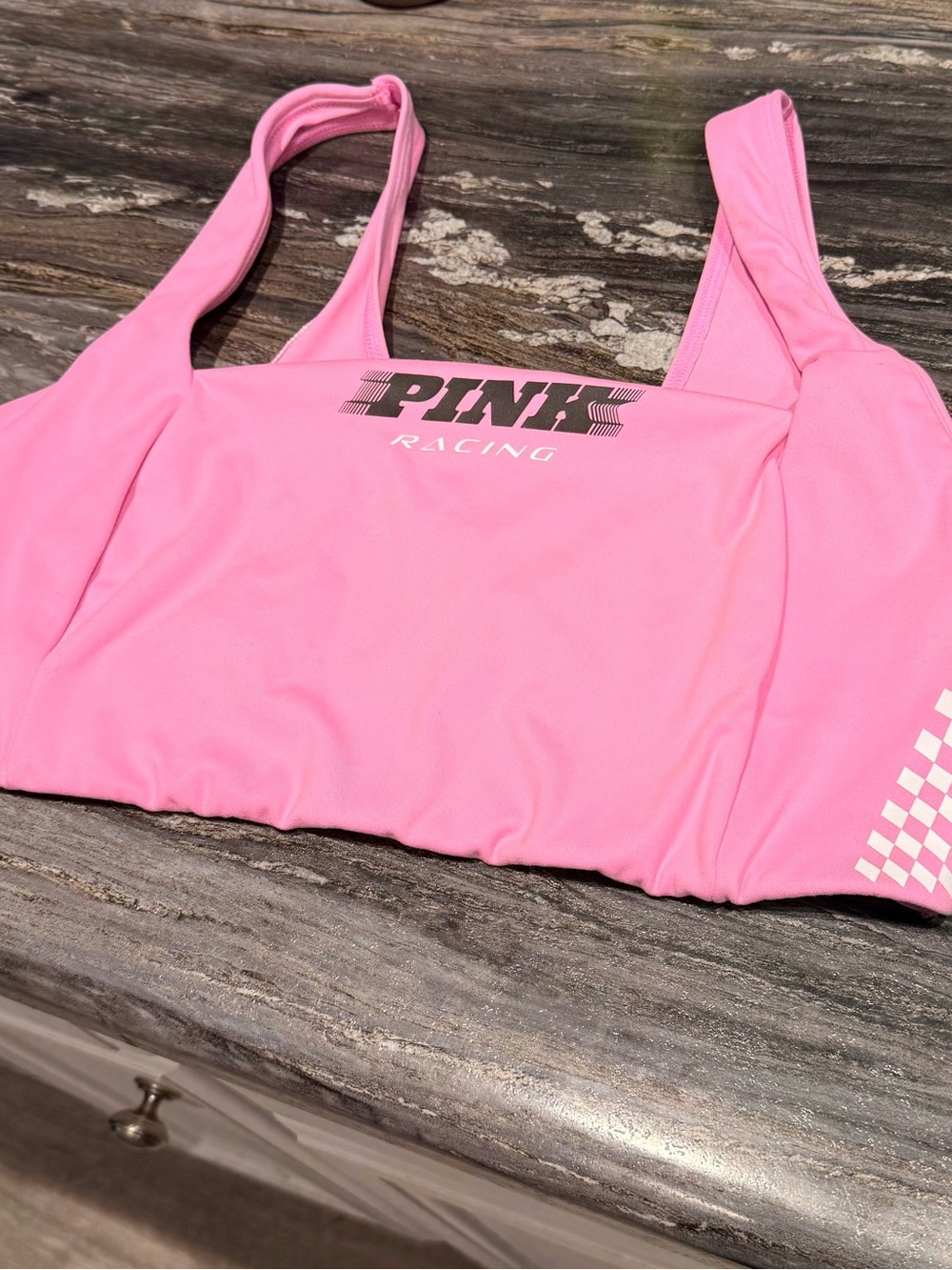 PINK Victoria's Secret Racing Pink sports bra xxl